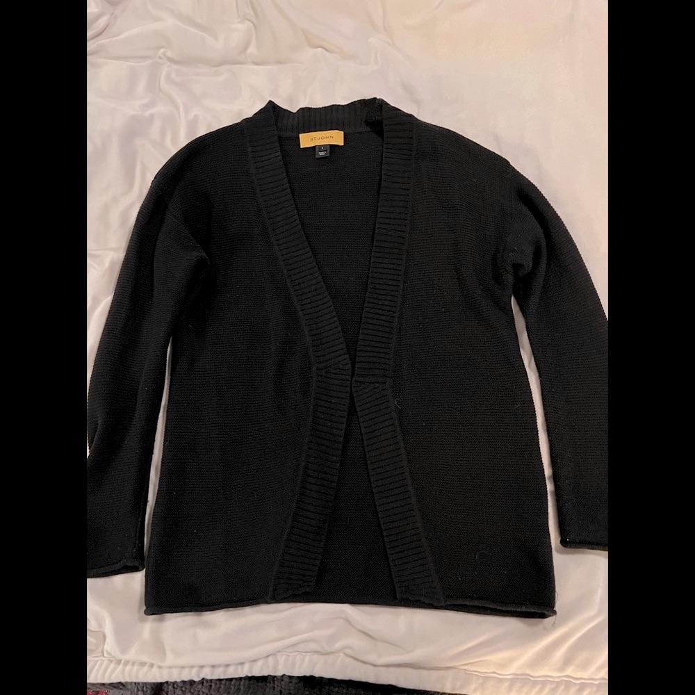 St John Black Cardigan